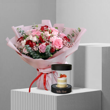 Valentine's Day Flowers Bouquet Collection featuring a variety of Valentines Roses and Flowers.