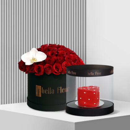 Bella Box Collection of Valentines Flowers, a unique Valentine's Day gift idea.