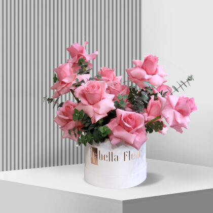 Bella Box Collection of Valentines Flowers, a unique Valentine's Day gift idea.