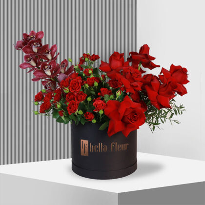 Bella Box Collection of Valentines Flowers, a unique Valentine's Day gift idea.