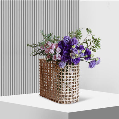 Basket Collection filled with Valentines Day Roses and Flowers for a romantic surprise.