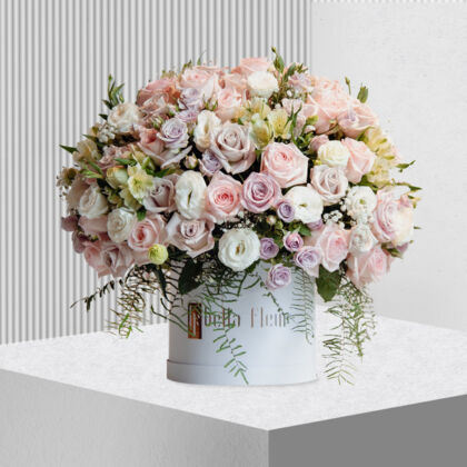 Bella Box Collection of Valentines Flowers, a unique Valentine's Day gift idea.